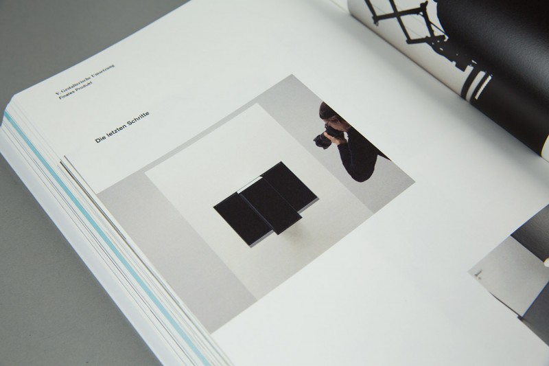 Layout und Dokumentation der Produktpräsentation für eva