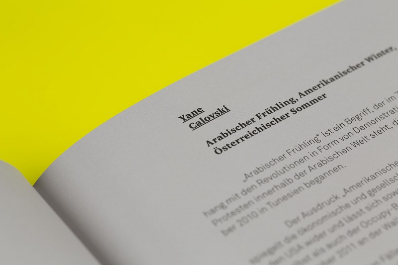 Layout und Grafikdesign für Ausstellungskatalog Salzburger Kunstverein